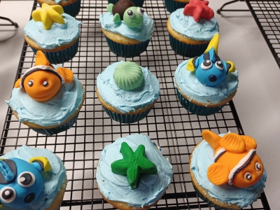 Finding Nemo Cupcakes
